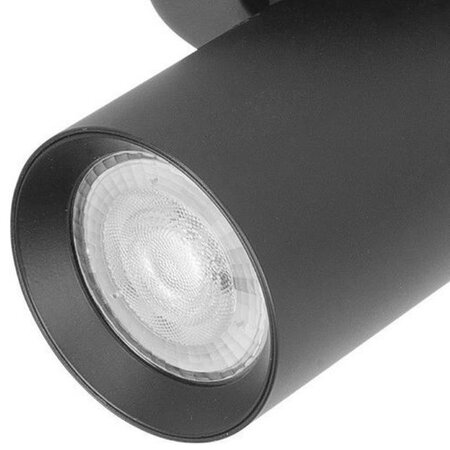 Highlight Moderne opbouwspots Oliver 3-lichts op balk zwart