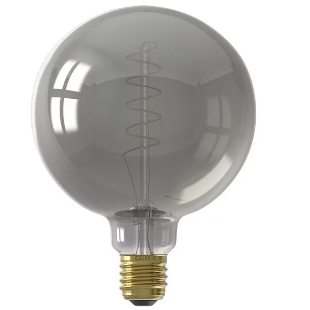 Calex  LED E27 4W  Ø 12,5 cm Titanium  spiraal 1800K
