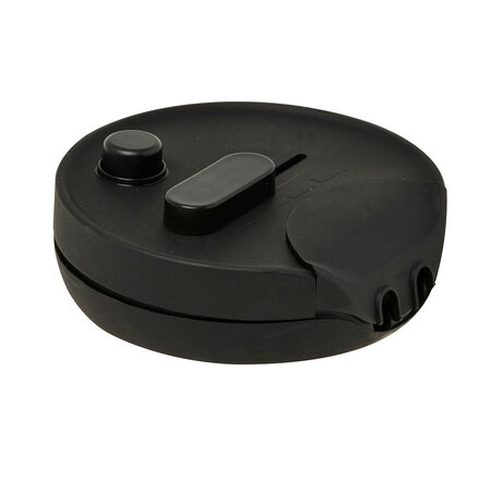 Gemonteerde zwarte LED vloerdimmer 4W 250W