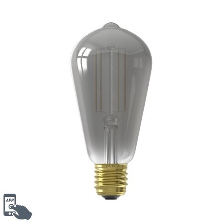 Calex Calex Smart LED E27 7W edison smoke
