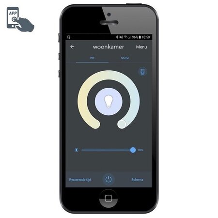 Calex Calex Smart LED E27 7W edison smoke