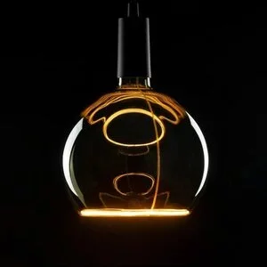 Lichtbron 6W Segula LED bol 20 cm smoke