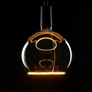 Lichtbron 6W Segula LED bol 20 cm smoke
