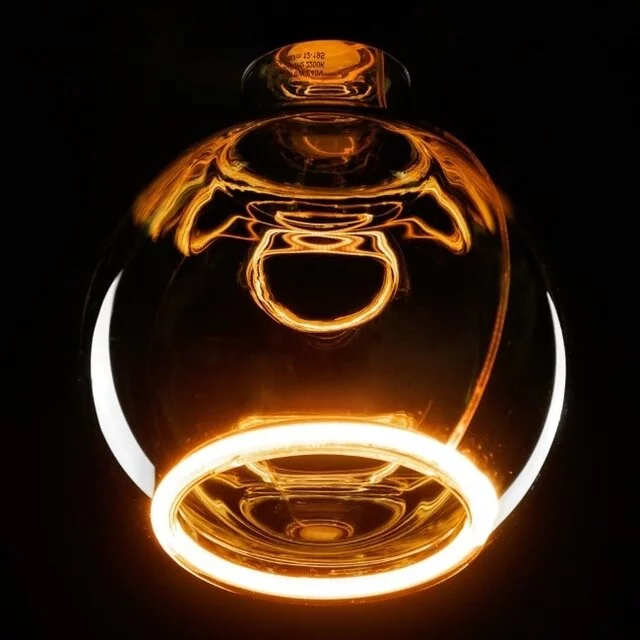 Lichtbron 6W Segula LED bol 12,5cm smoke