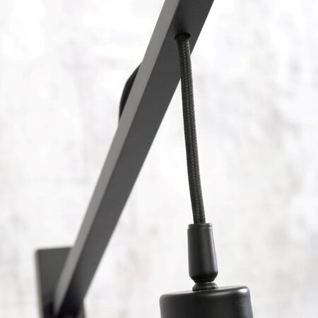 GOOD & MOJO Landelijke vloerlamp Bali small naturel bamboe