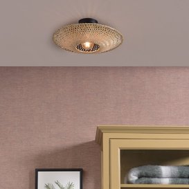 Plafondlamp Kalimantan Ø44 cm Naturel