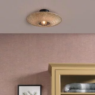 Plafondlamp Kalimantan Ø44 cm Naturel