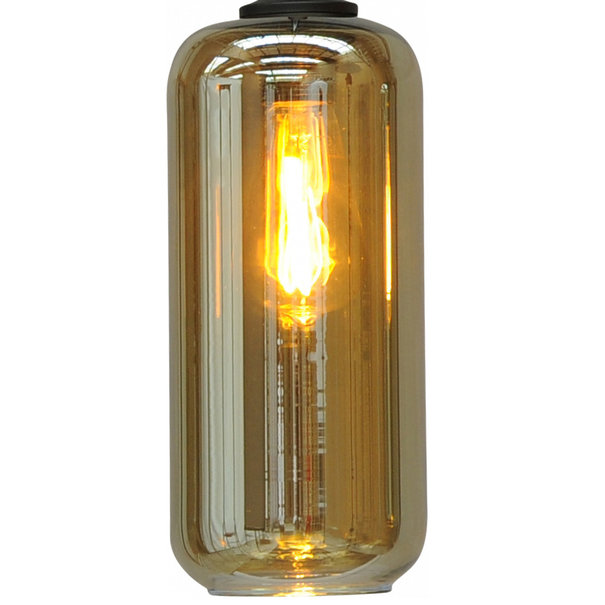 Moderne - Vloerlamp - Zwart - Glas - Quinto