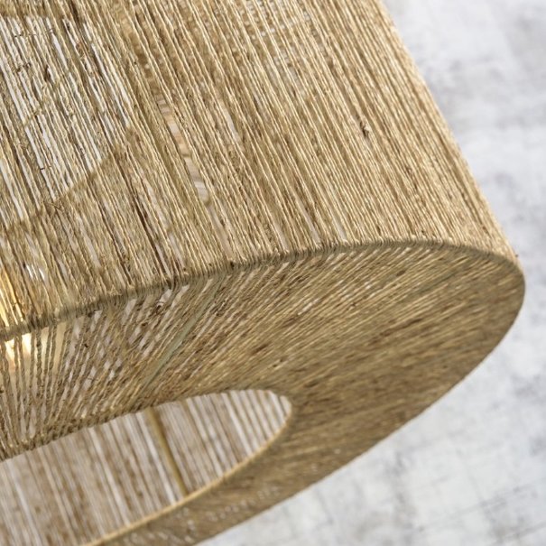 GOOD&MOJO Landelijke - Plafondlamp - Naturel - 60 cm - Iquazu