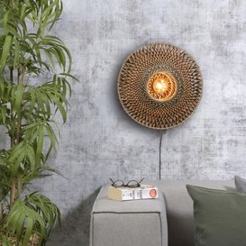 Wandlamp Bali Ø44 cm Naturel