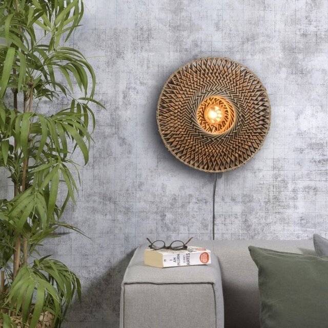Wandlamp Bali Ø44 cm Naturel