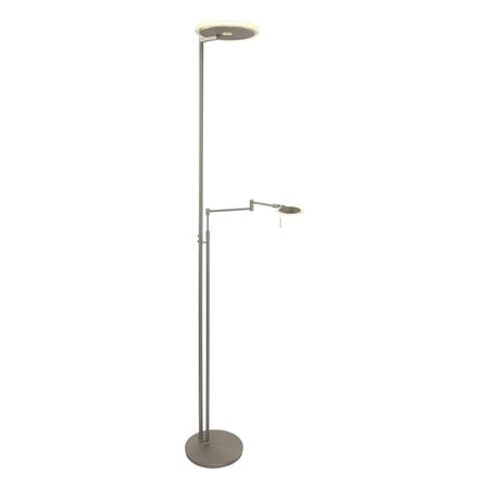 Steinhauer Moderne vloerlamp Turound Uplighter staal
