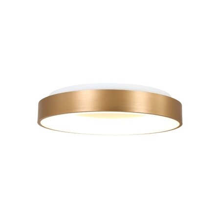 Steinhauer Moderne plafondlamp Ringlede goud Ø38 cm