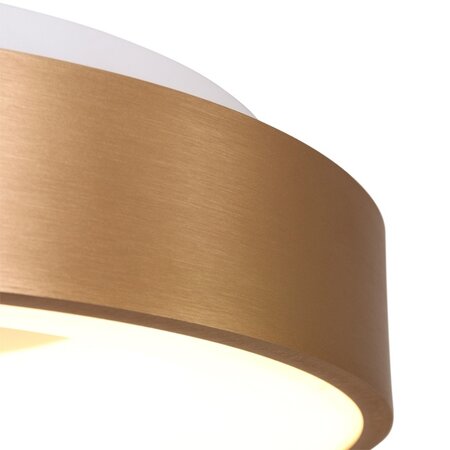 Steinhauer Moderne plafondlamp Ringlede goud Ø38 cm
