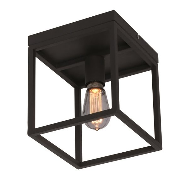 Freelight Moderne - Plafondlamp - Zwart - Vierkant - Novanta