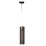 Industriële - Hanglamp - Zwart / bruin - 1 lichts - Forato