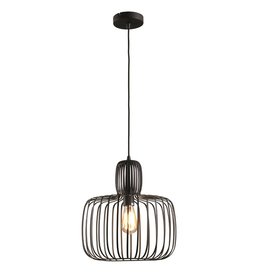 Hanglamp Costola Ø35 cm Zwart