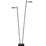 Moderne - Vloerlamp - Zwart - 2 lichts - Block