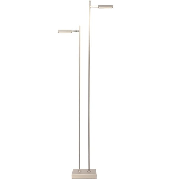Freelight Moderne - Vloerlamp - Staal - 2 lichts - Block