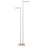 Moderne - Vloerlamp - Staal - 2 lichts - Block