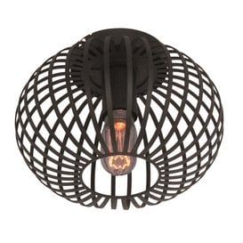 Plafondlamp Aglio Ø25 cm Zwart