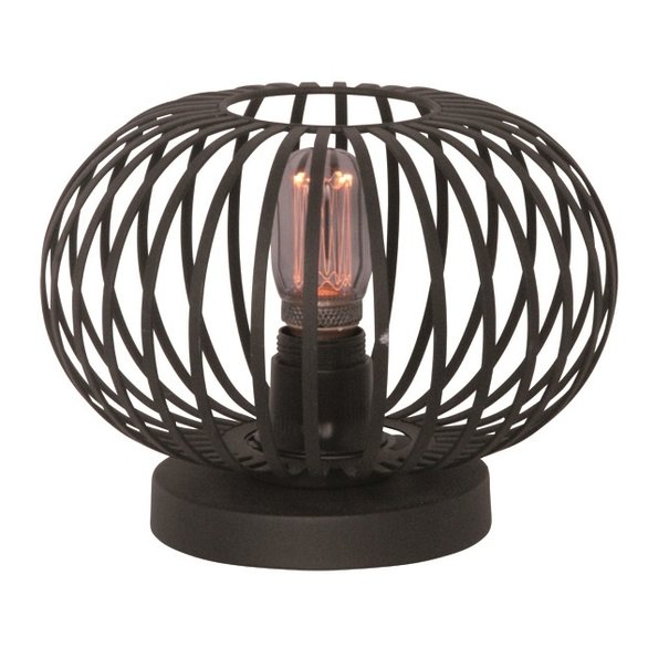 Freelight Moderne - Tafellamp - Zwart - 25 cm - Aglio
