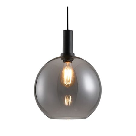 Freelight Moderne hanglamp Chandra Ø30 cm zwart