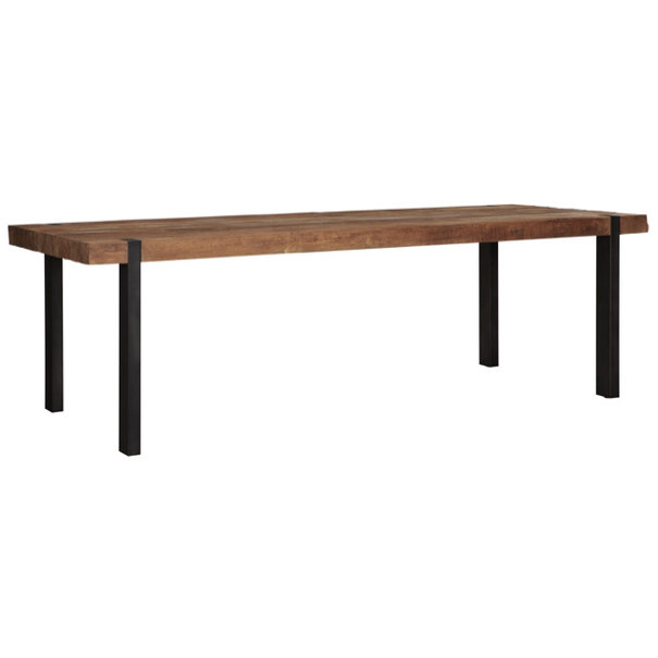 DTP Home Eettafel - gerecycled teakhout - 300x100cm - Beam