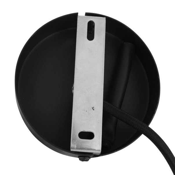 Mexlite Moderne - Hanglamp - Zwart - 35 cm - Aureole