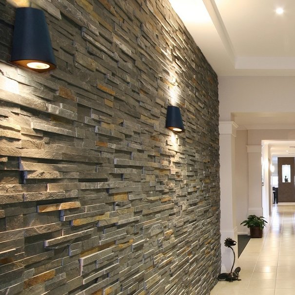 Steinhauer Moderne - Buiten wandlamp - Zwart - 2 lichts taps - Logan