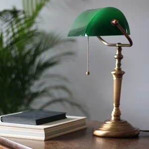Steinhauer Klassieke Bankierslamp Ancilla brons