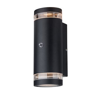 Buiten wandlamp Panay 2x4W zwart GU10 IP44