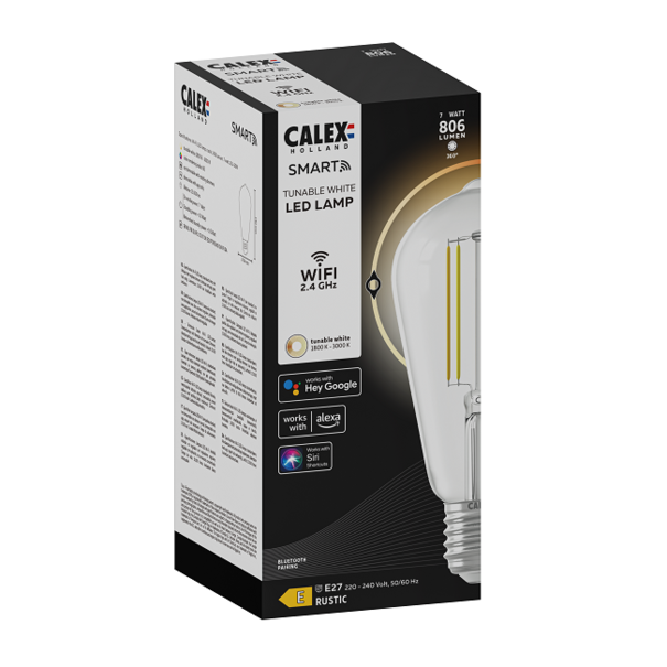 Calex Smart LED 7W edison helder
