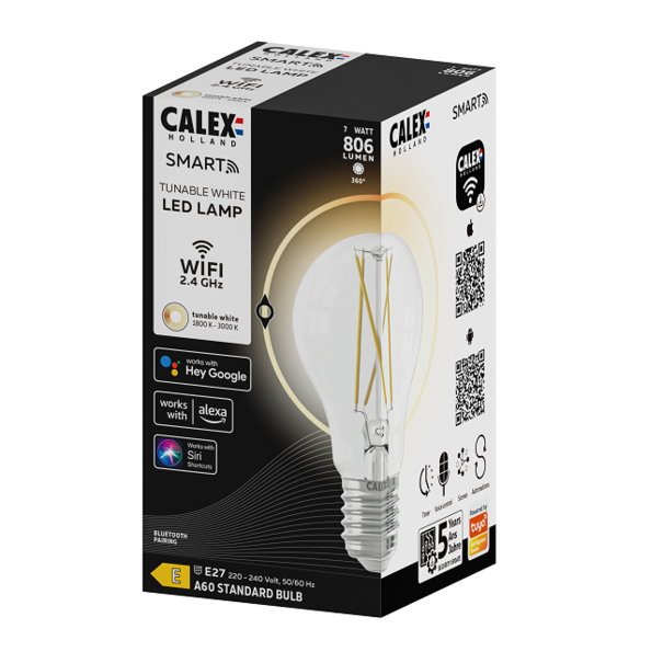 Calex Smart LED 7W peer helder