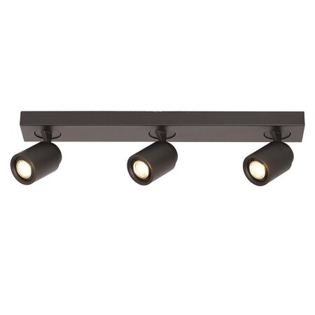 Freelight Moderne opbouwspots Razza 3-lichts zwart