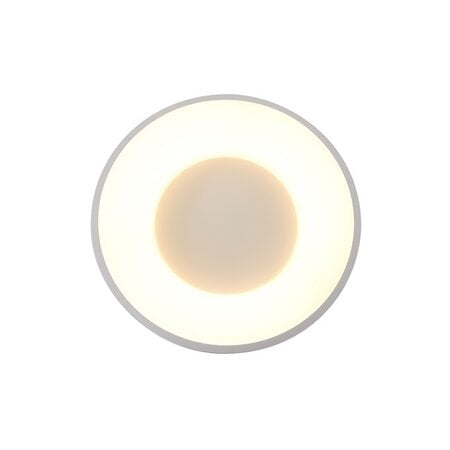 Steinhauer Moderne plafondlamp Ringlede Ø38 cm wit
