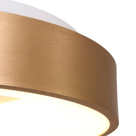 Steinhauer Moderne plafondlamp Ringlede Ø48 cm goud
