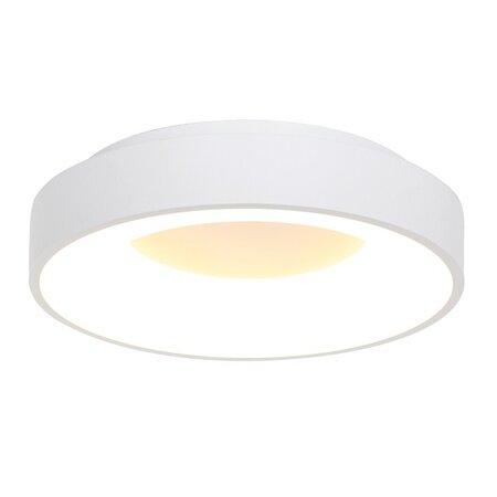 Steinhauer Moderne plafondlamp Ringlede Ø48 cm wit