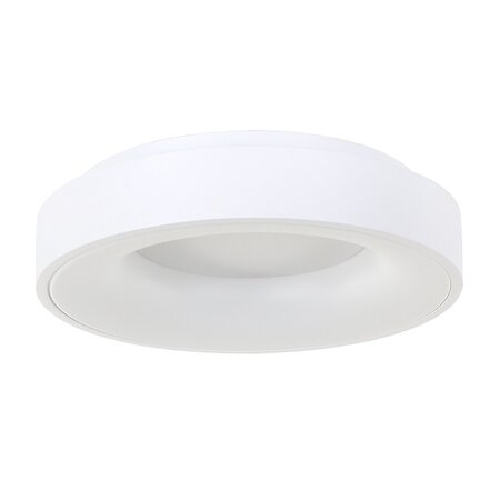 Steinhauer Moderne plafondlamp Ringlede Ø48 cm wit