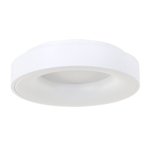 Steinhauer Moderne - Plafondlamp - wit - Ø48 cm - Ringlede