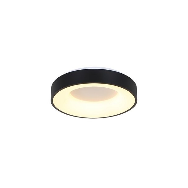 Steinhauer Moderne - Plafondlamp - zwart - Ø30 cm - Ringlede