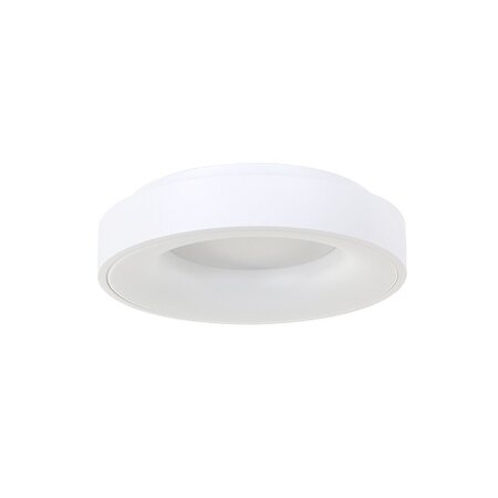 Steinhauer Moderne plafondlamp Ringlede Ø30 cm wit