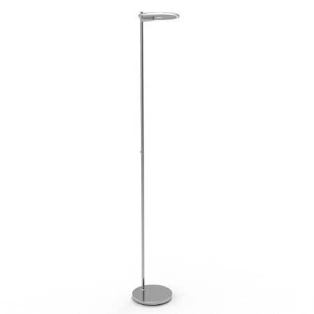 Steinhauer Moderne vloerlamp Turound Uplighter staal helder glas
