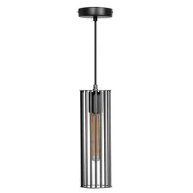 Hanglamp Birdy 1-lichts Ø9,6 cm zwart