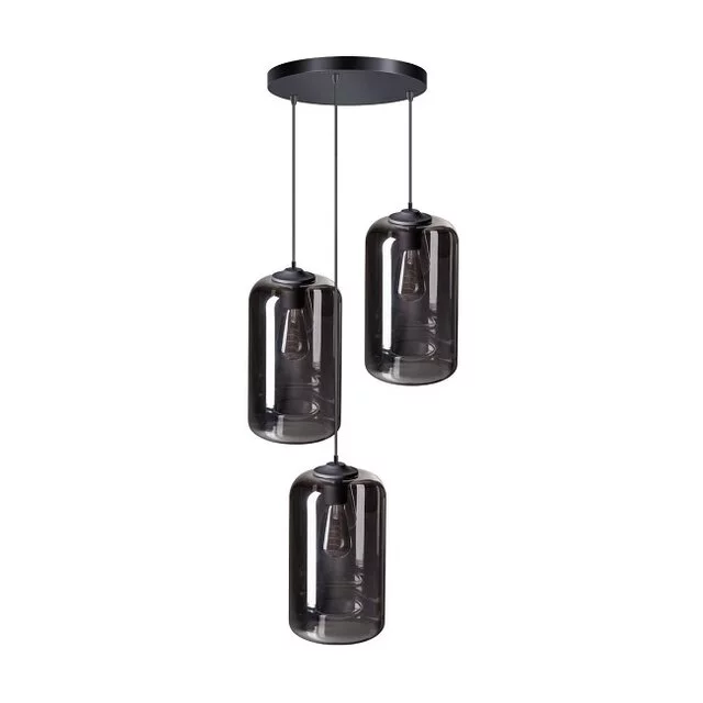 Hanglamp The John 3-lichts getrapt Ø30 cm