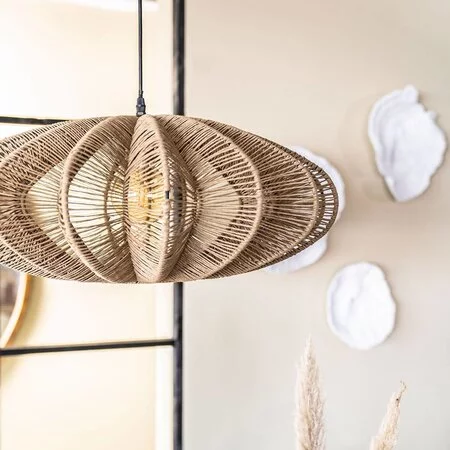 By-Boo Japandi hanglamp Nimbus Ø60 cm naturel
