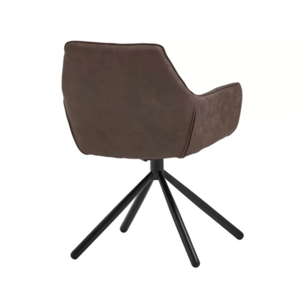 Le Chair Industriële – Eetkamerstoel - Stone – Cowboy - Armleuning - Targa