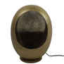 Industriële - Tafellamp - Antiek messing - 44 cm - Eggy