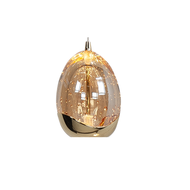 Highlight Moderne - Hanglamp - Goud - 5-lichts - Golden Egg