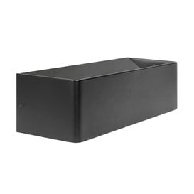 Wandlamp Stretto large mat zwart